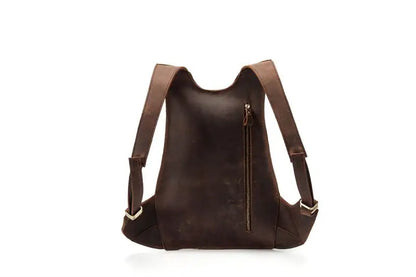 Anti-Theft Leather Shoulder Backpack For Women