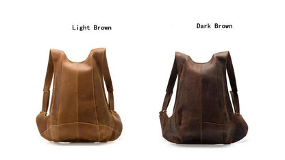 Anti-Theft Leather Shoulder Backpack For Women