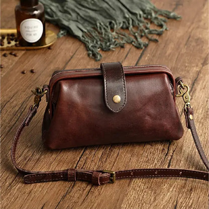 Handmade Genuine Leather Shoulder / crossbody Bag for women