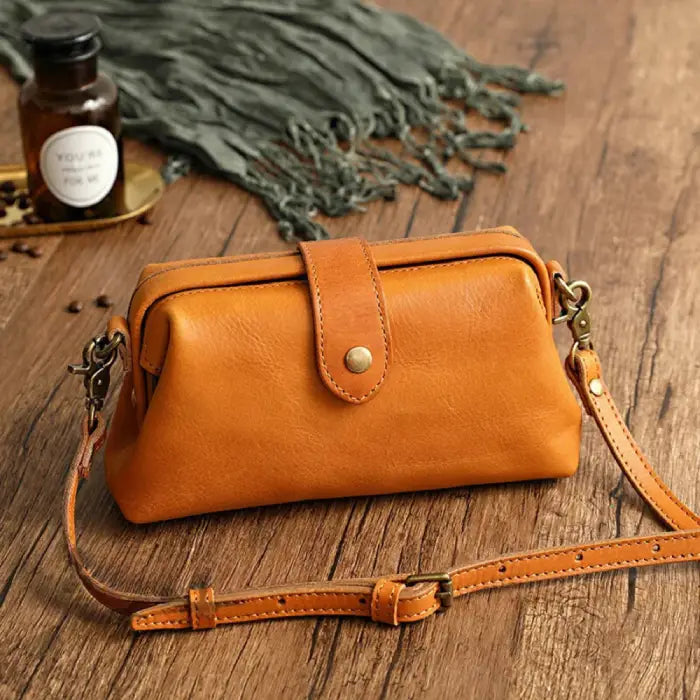 Handmade Genuine Leather Shoulder / crossbody Bag for women